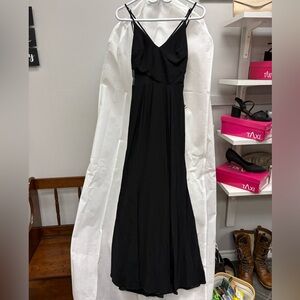 Elegant Black Maxi Dress